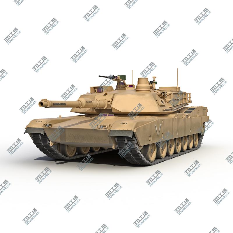 images/goods_img/2021040232/M1 Abrams Desert 3D Model/2.jpg